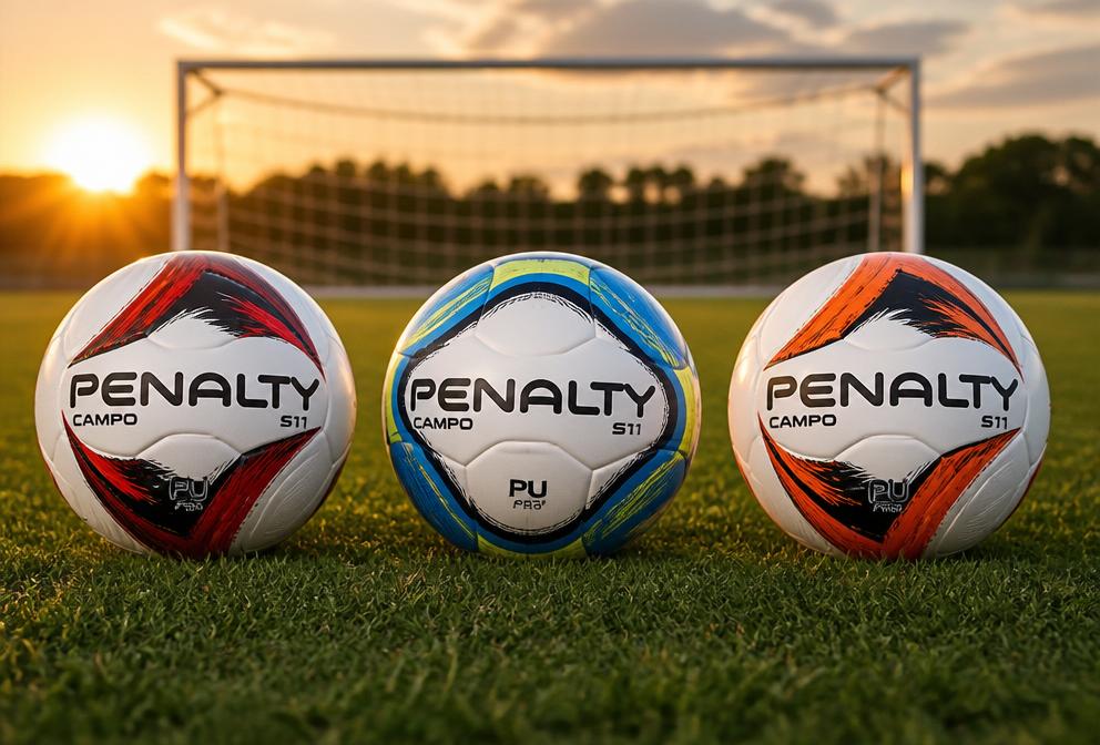 Bolas de futebol Penalty em campo